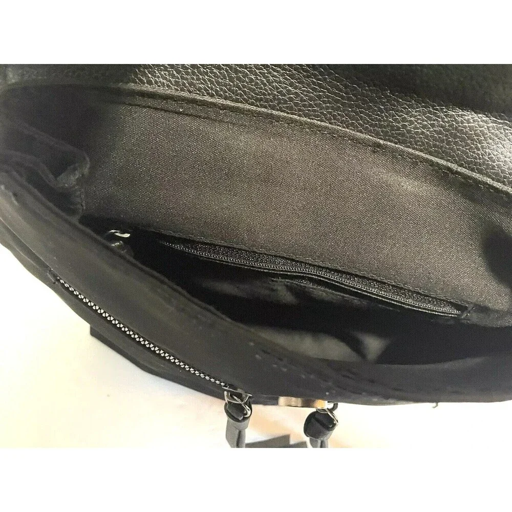 Botkier New York Trigger Nylon Small Black Backpack Top Handle Bag